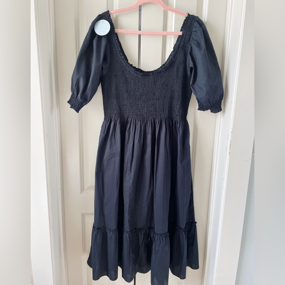Hill House Nesli Nap Dress Black